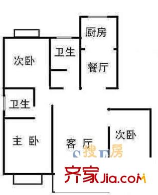 上海 新德四村 戶型圖