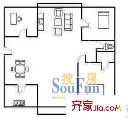 上海 新德四村 戶型圖