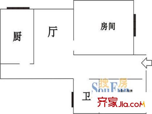 上海 新德四村 戶型圖
