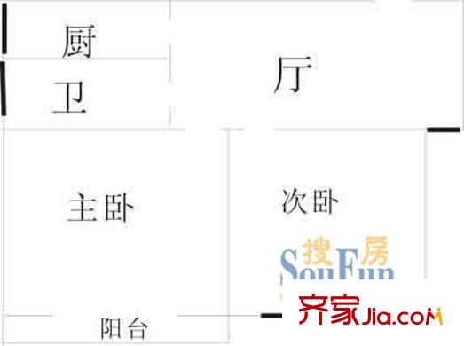 上海 新德四村 戶型圖