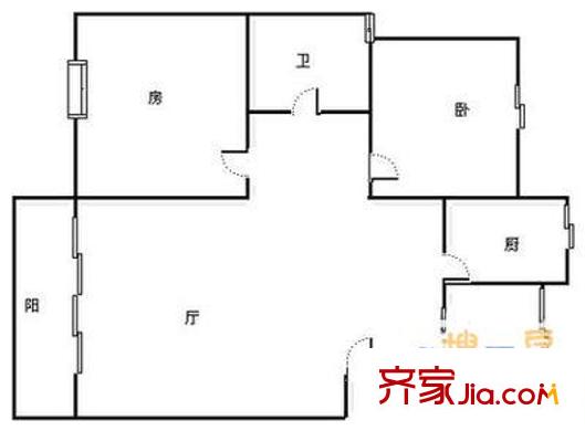 上海 新高橋春暉苑 戶型圖