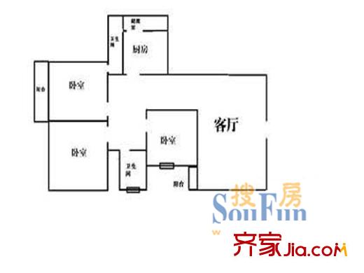 上海 陽明山莊 戶型圖