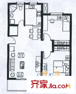 上海 盛世東苑 戶型圖