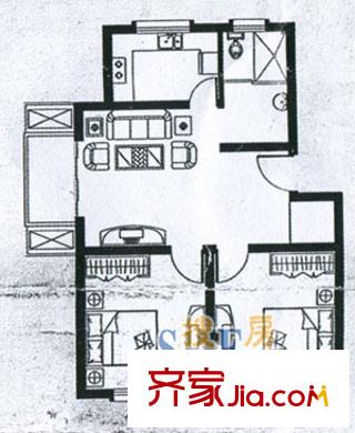 上海 盛世東苑 戶型圖