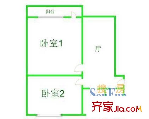 上海 华二小区 户型图