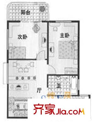 上海 南洋苑 戶型圖