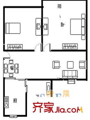 上海 南洋苑 戶型圖