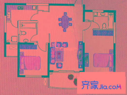 東明家園 0室 戶型圖