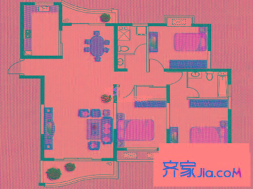 東明家園 0室 戶型圖