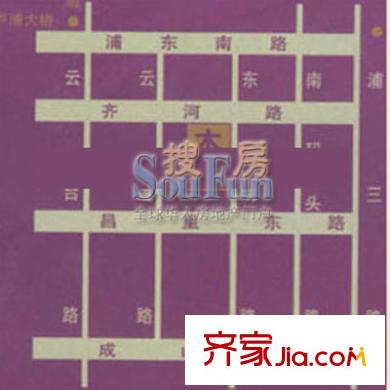 東明家園交通圖