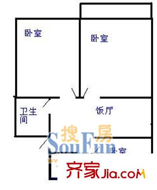 上海 由由一村 戶型圖