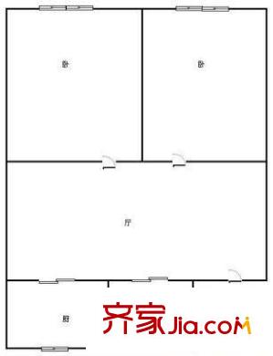 上海 天申小区 户型图