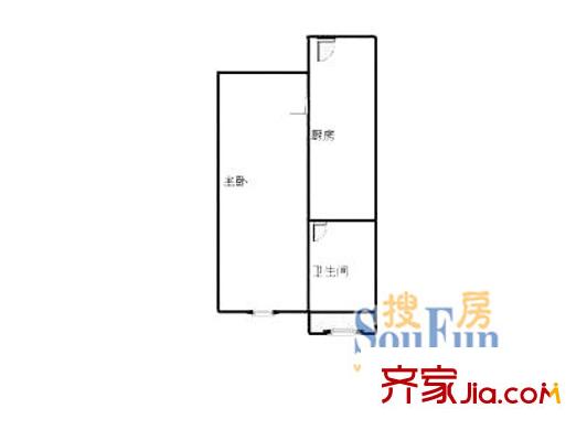 上海 天山四村 户型图