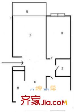 上海 梅福花苑 户型图