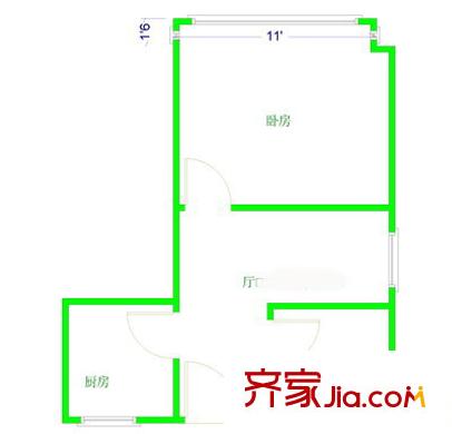 上海 沪太新村 户型图