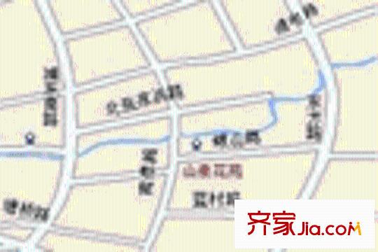 山泉花苑交通圖