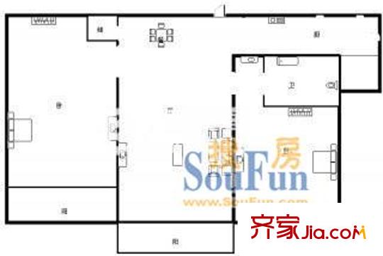 上海 山泉花苑 戶型圖