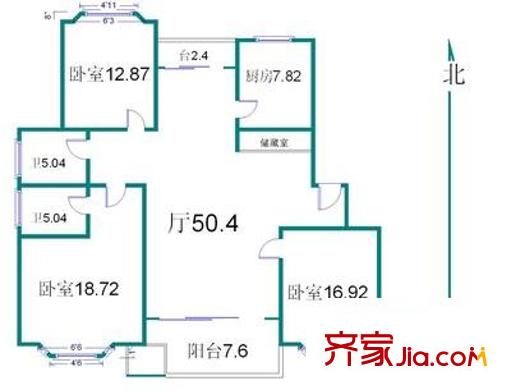 高境欣苑户型图