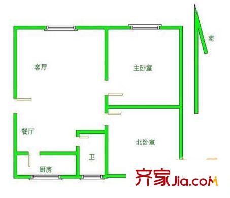 上海 华能时代花园 户型图
