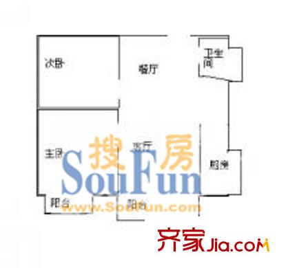 上海 葡萄園新村 戶型圖