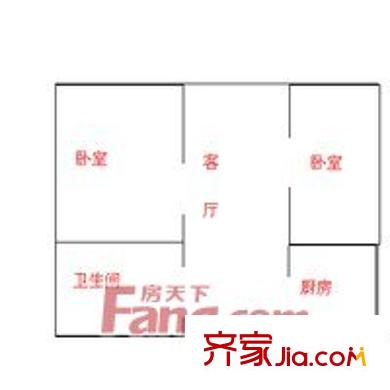 芳華路253弄小區(qū)戶型圖芳華路253弄 戶型圖 2室1廳1衛(wèi)1廚