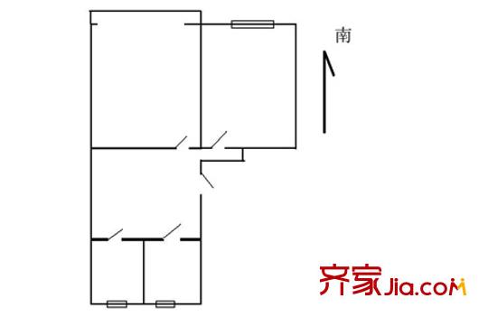 芳華路253弄小區(qū)戶型圖上海 芳華路253弄 戶型圖 2室1廳1衛(wèi)1廚