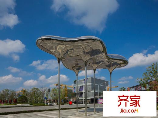 萬科翡翠公園售樓處實(shí)景圖