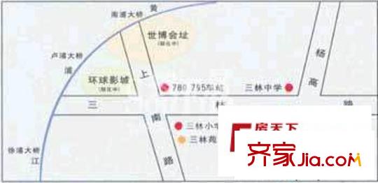 日月豪庭交通圖