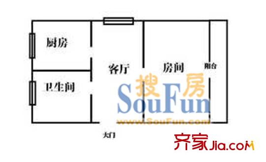 上海 潼港二村 戶型圖
