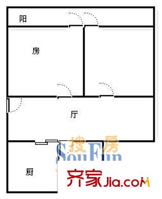 上海 潼港二村 戶型圖