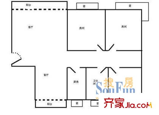 上海 逸亭佳苑 戶型圖