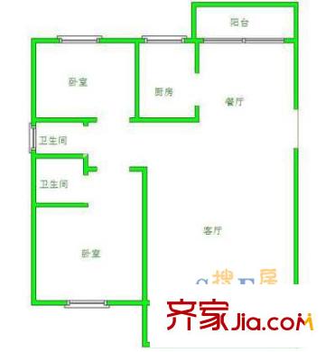上海 逸亭佳苑 戶型圖