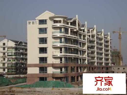 逸亭佳苑外景圖東立面(2010.3)