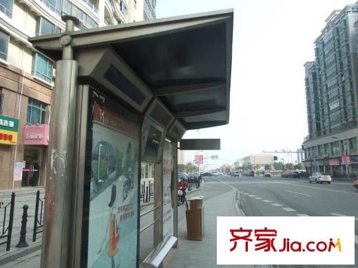 逸亭佳苑配套圖公交站