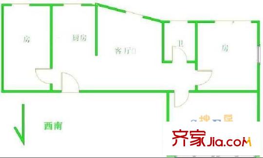 上海 東明苑 戶型圖