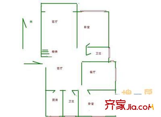 上海 東明苑 戶型圖