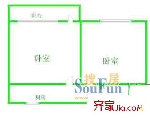 上海 巨鹿路洋房 户型图