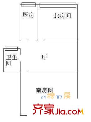 上海 三佳苑 户型图