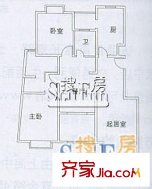 上海 曹杨五月天 户型图