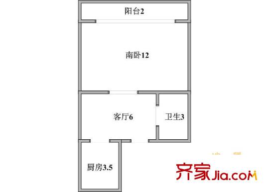 上海 黎明花园 户型图