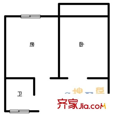 上海 學前二村 戶型圖