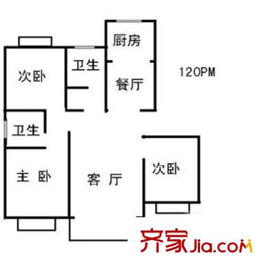 上海 三泉家园 户型图