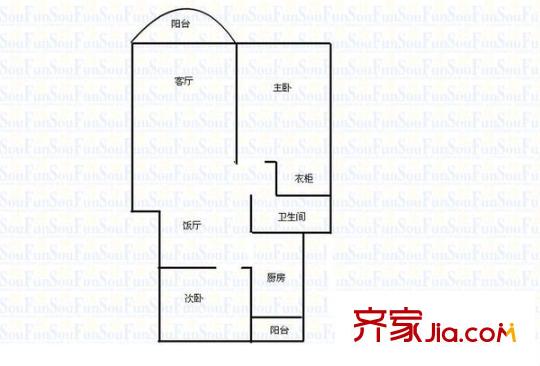 純翠苑  戶(hù)型圖