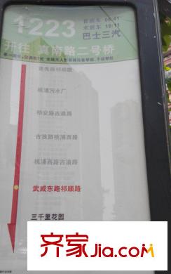 恒盛鼎城华公馆配套图1223路公交站