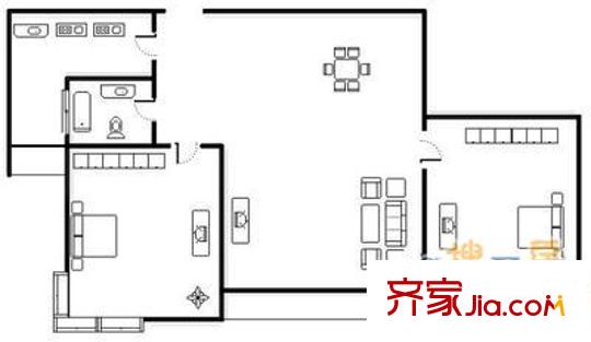 上海 香泉苑 户型图