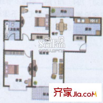 濱江龍居苑 戶型圖