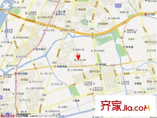 由由四村交通圖