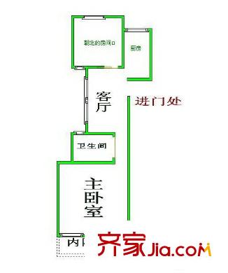高兴花园二三四街坊 0室 户型图