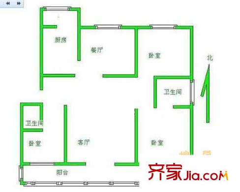上海 华一小区 户型图