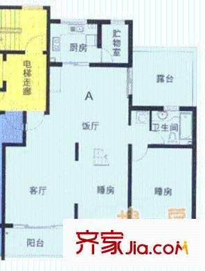 西部俊园 户型图